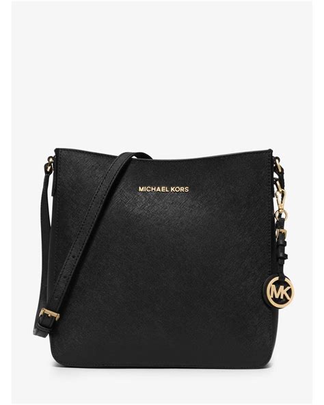 michael kors large saffiano messenger bag|Michael Kors saffiano crossbody bag.